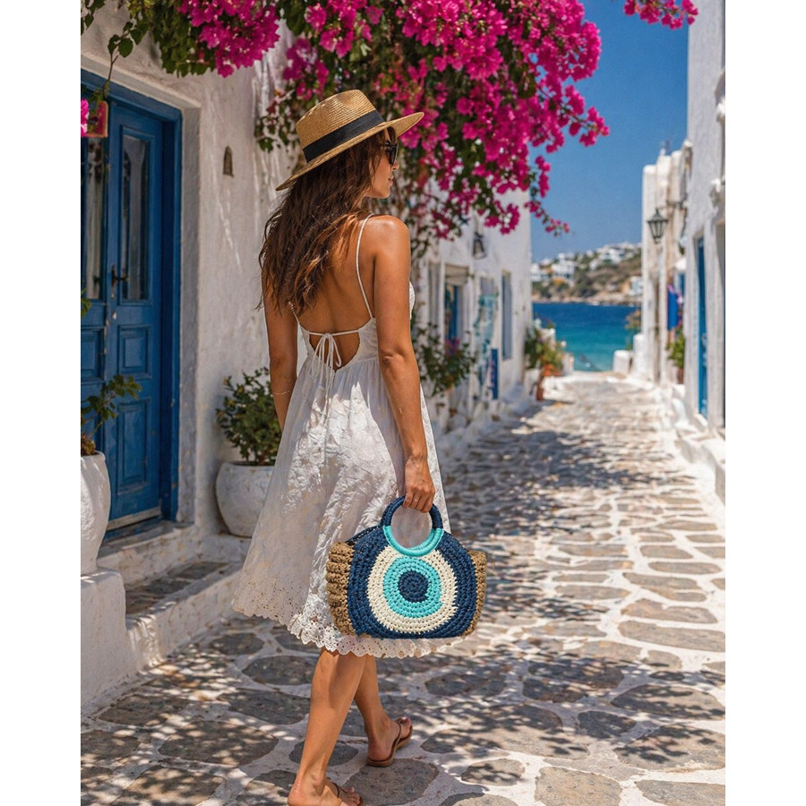 Τσάντα Paperstraw (30x10) από Χάρτινη Ψάθα Newhome 251010