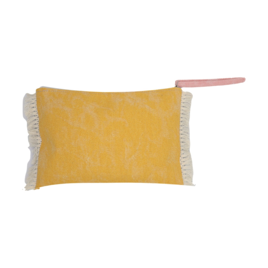 Νεσεσέρ Παραλίας (Small-28x20) με στάμπα και κρόσσια Newhome 370100 Mykonos Γαλάζιο