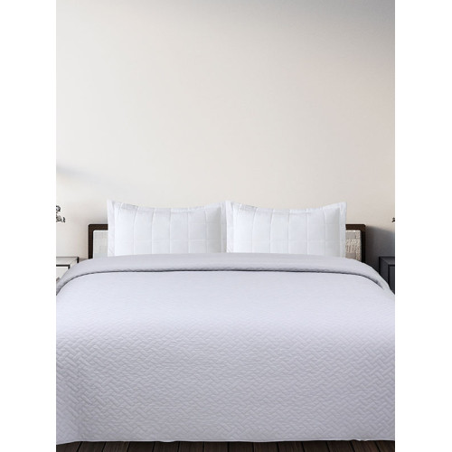 Κουβερλί Μονό Μονόχρωμο (160x220) Sunshine Voielo Light Grey