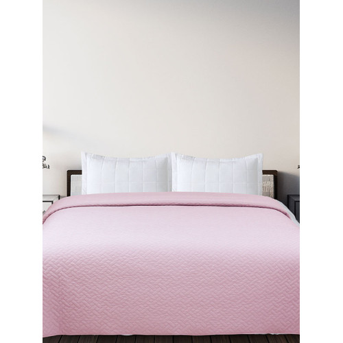 Κουβερλί Υπέρδιπλο Μονόχρωμο (220x240) Sunshine Voielo Pudra