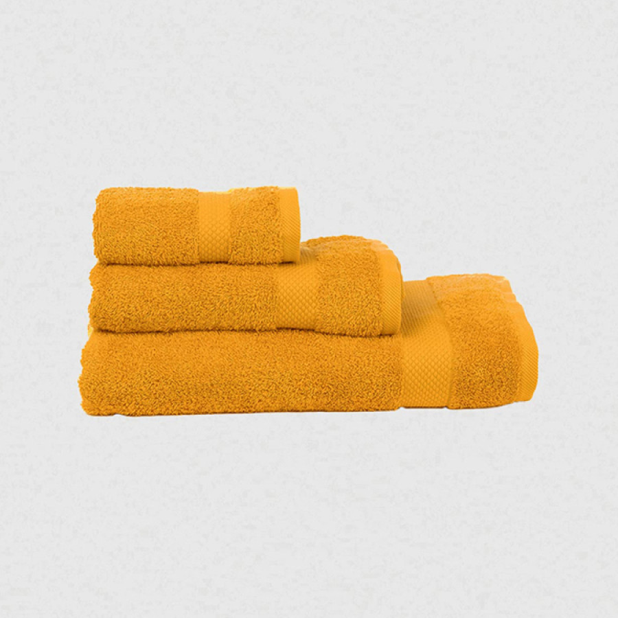 Πετσέτα Λουτρού 80x150) Βαμβακερή Πενιέ Sunshine Ameli Mustard