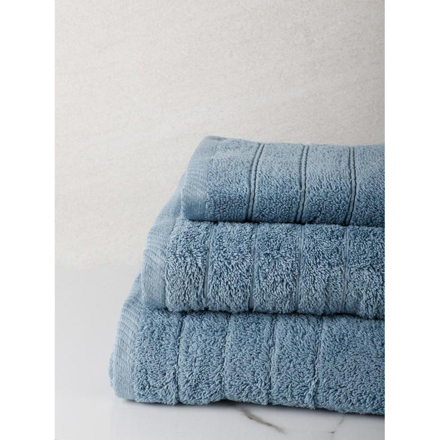 Σετ Πετσέτες 3 τεμ (Χειρός | Προσώπου | Λουτρού) Βαμβακερές Πενιέ Sunshine Dory 9-Aqua