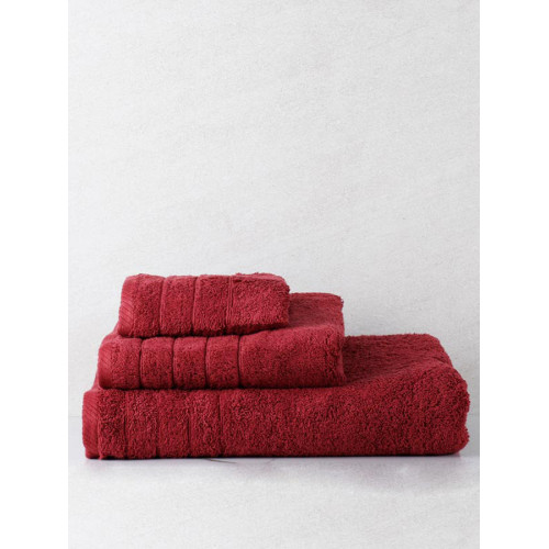 Σετ Πετσέτες 3 τεμ (Χειρός | Προσώπου | Λουτρού) Βαμβακερές Πενιέ Sunshine Dory 12-Bordeaux