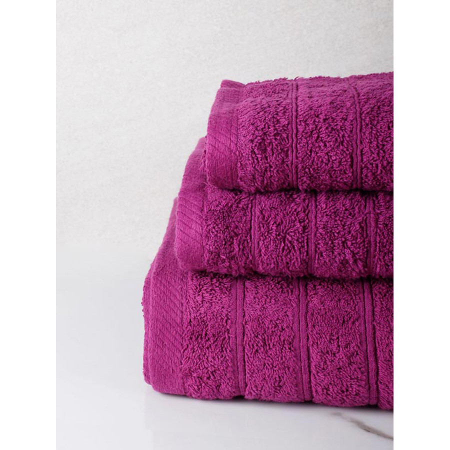 Πετσέτα Προσώπου (50x100) Βαμβακερή Πενιέ Sunshine Dory 17-Dark Mauve