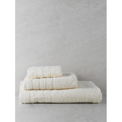 Σετ Πετσέτες 3 τεμ (Χειρός | Προσώπου | Λουτρού) Βαμβακερές Πενιέ Sunshine Dory 7-Ecru