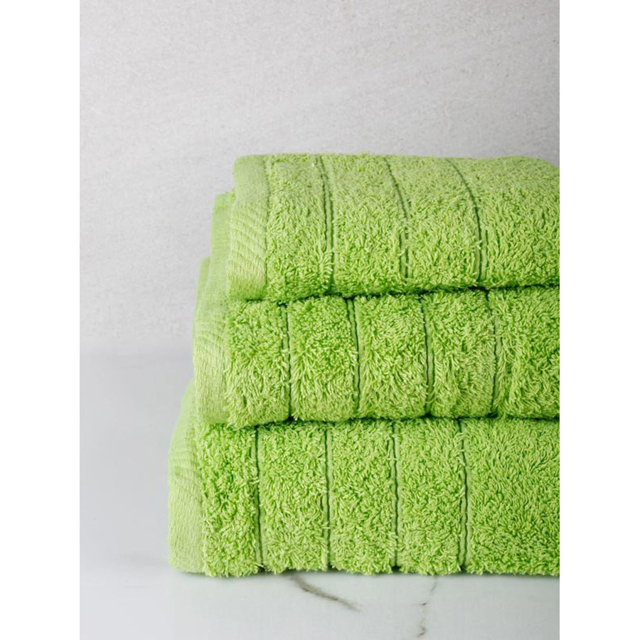 Σετ Πετσέτες 3 τεμ (Χειρός | Προσώπου | Λουτρού) Βαμβακερές Πενιέ Sunshine Dory 5-Green