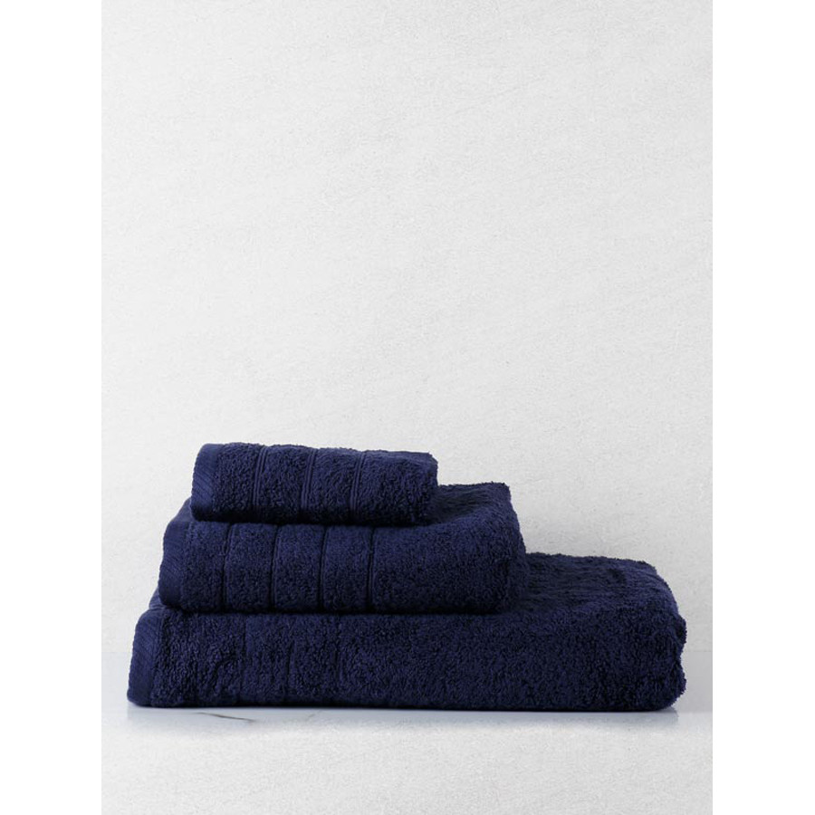 Σετ Πετσέτες 3 τεμ (Χειρός | Προσώπου | Λουτρού) Βαμβακερές Πενιέ Sunshine Dory 27-Navy