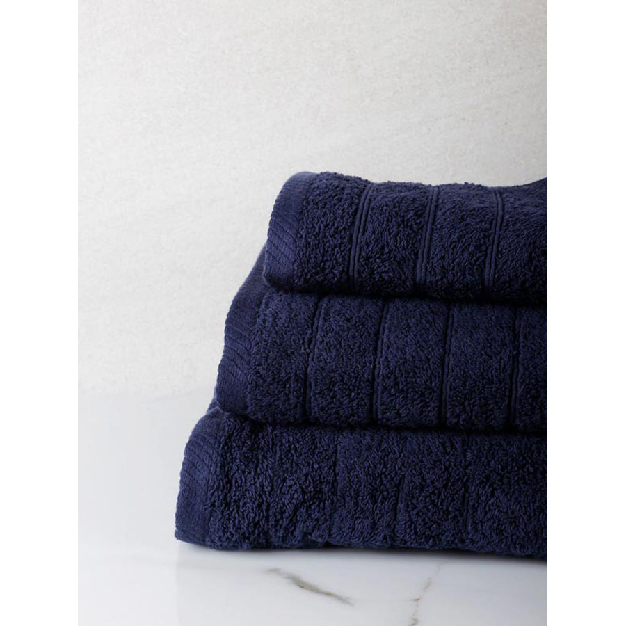 Σετ Πετσέτες 3 τεμ (Χειρός | Προσώπου | Λουτρού) Βαμβακερές Πενιέ Sunshine Dory 27-Navy