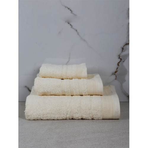 Πετσέτα Προσώπου (50x100) Βαμβακερή Πενιέ Sunshine Himbury 6-Ecru