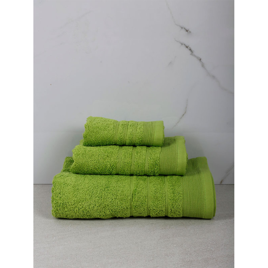 Πετσέτα Προσώπου (50x90) Βαμβακερή Πενιέ Sunshine Himbury 14-Green