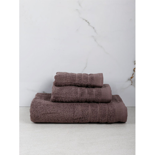 Πετσέτα Προσώπου (50x90) Βαμβακερή Πενιέ Sunshine Himbury 25-Maroon