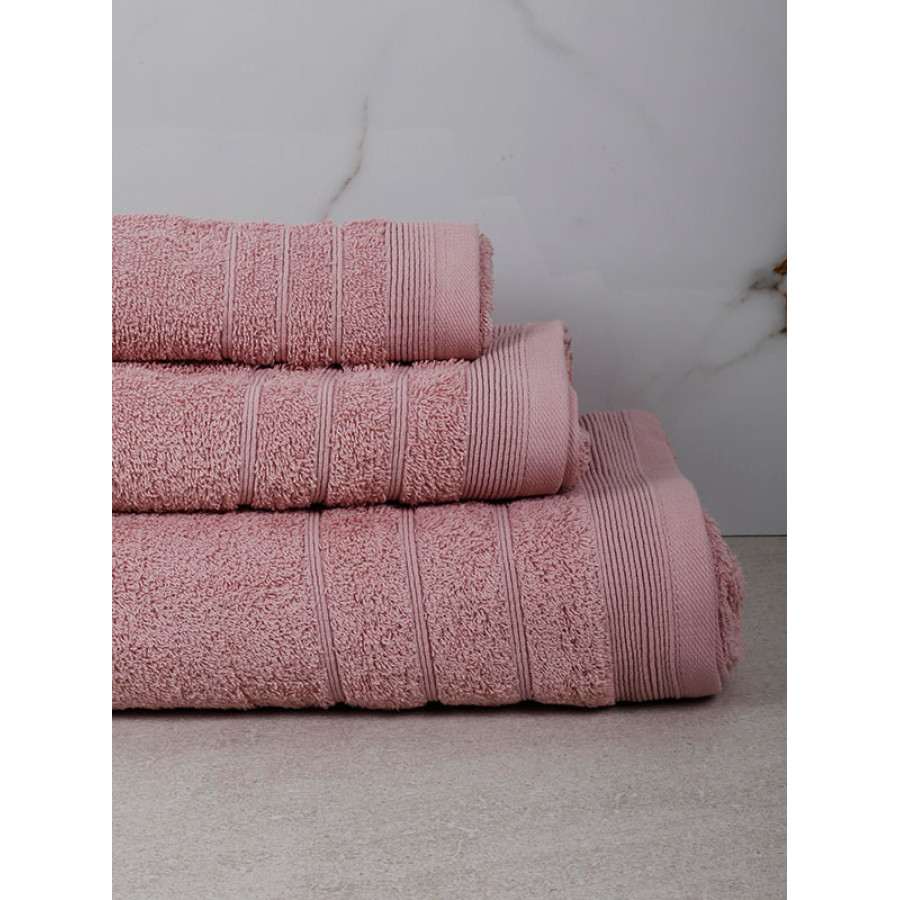 Πετσέτα Χειρός (30x50) Βαμβακερή Πενιέ Sunshine Himbury 23-Powder