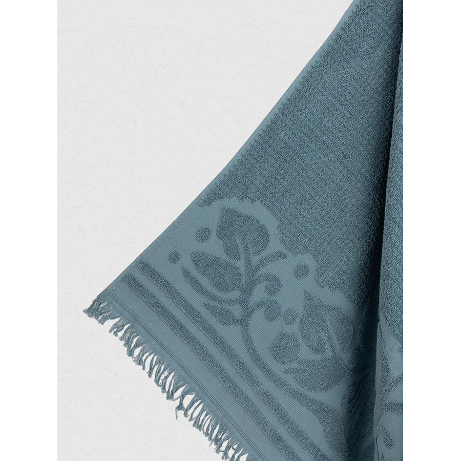 Πετσέτα Χειρός (40x60) Βαμβακερή Με Κρόσια Sunshine Κρόσι 9 Petrol