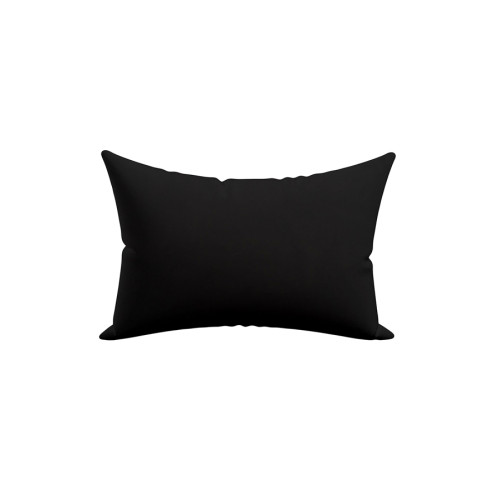 Μαξιλαροθήκες 2 τεμ Μονόχρωμες (50x70) 50%βαμ-50%πολ Sunshine Menta 21 Black