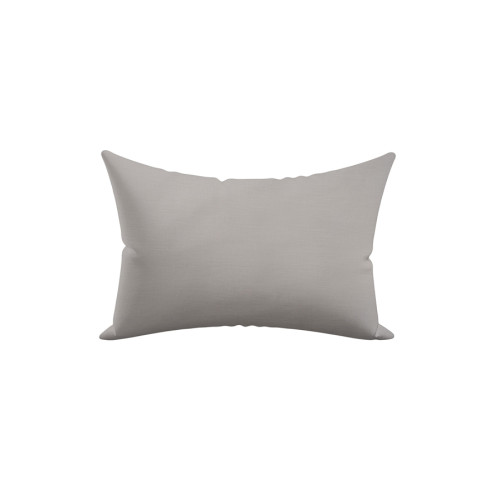 Μαξιλαροθήκες 2 τεμ Μονόχρωμες (50x70) 50%βαμ-50%πολ Sunshine Menta 19 Dark Grey