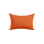 Μαξιλαροθήκες 2 τεμ Μονόχρωμες (50x70) 50%βαμ-50%πολ Sunshine Menta 7 Orange