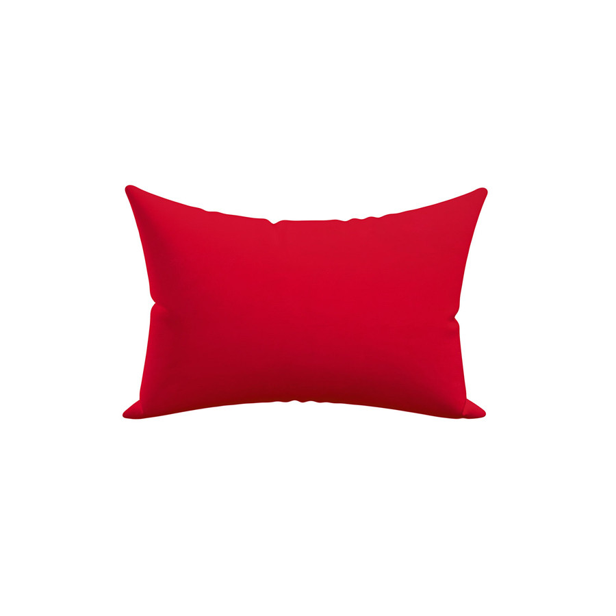 Μαξιλαροθήκες 2 τεμ Μονόχρωμες (50x70) 50%βαμ-50%πολ Sunshine Menta 12 Red