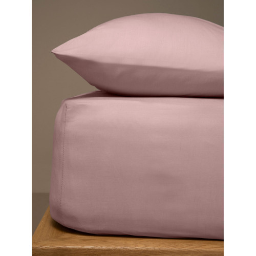 Κατωσέντονο Διπλό Μονόχρωμο με Λάστιχο (160x200+40) 50%βαμ-50%πολ Sunshine Menta 28 Rotten Apple