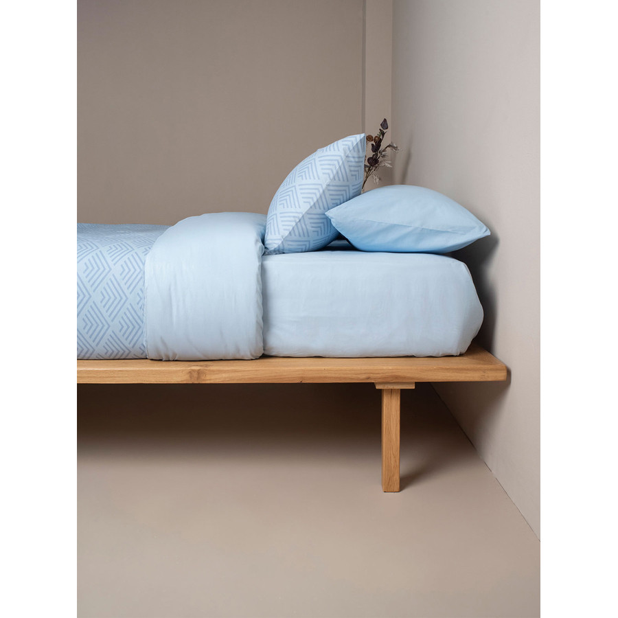 Σετ Σεντόνια Διπλά-Ημίδιπλα (200x270) Βαμβακερά Sunshine Cotton Feelings 2048 Blue