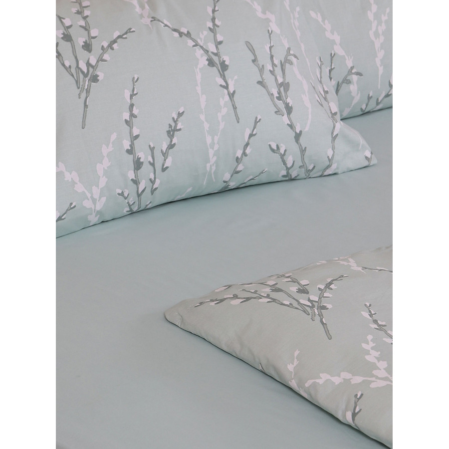 Σετ Σεντόνια Διπλά-Ημίδιπλα (200x270) Με Λάστιχο Βαμβακερά Sunshine Cotton Feelings 2054 Aqua