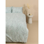 Παπλωματοθήκη Υπέρδιπλη (230x250) Βαμβακερή Sunshine Cotton Feelings 2054 Aqua