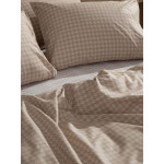 Σετ Σεντόνια Υπέρδιπλα (235x270) Βαμβακερά Sunshine Cotton Feelings 2064 Beige