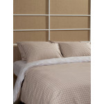 Παπλωματοθήκη Μονή (170x250) Βαμβακερή Sunshine Cotton Feelings 2064 Beige