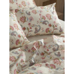 Σετ Σεντόνια Διπλά-Ημίδιπλα (200x270) Με Λάστιχο Βαμβακερά Sunshine Cotton Feelings 2068 Ecru