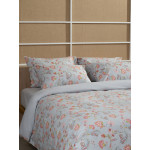 Παπλωματοθήκη Υπέρδιπλη (230x250) Βαμβακερή Sunshine Cotton Feelings 2068 Grey