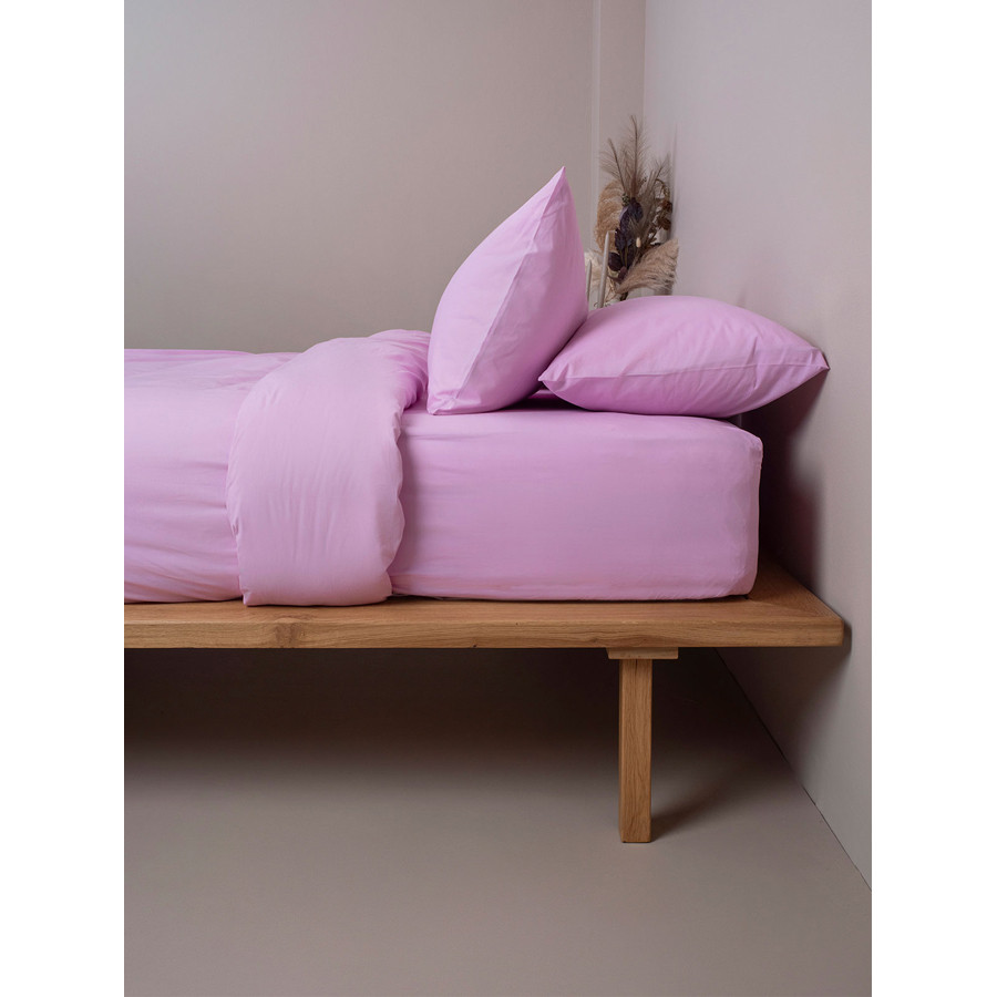 Σεντόνι Μεμονωμένο Υπέρδιπλο Μονόχρωμο (235x270) Βαμβακερό Sunshine Cotton Feelings 102 Lila