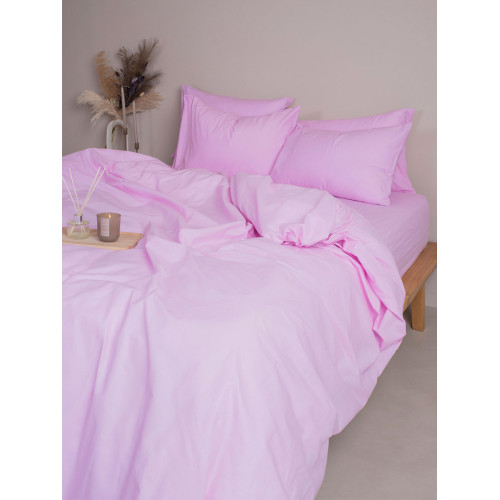 Σεντόνι Μεμονωμένο Υπέρδιπλο Μονόχρωμο (235x270) Βαμβακερό Sunshine Cotton Feelings 102 Lila