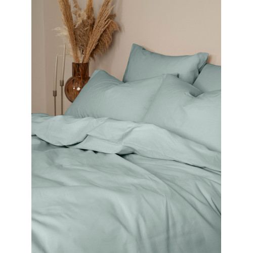 Σετ Σεντόνια Υπέρδιπλα Μονόχρωμα (235x270) Βαμβακερά Sunshine Cotton Feelings 105 Aqua