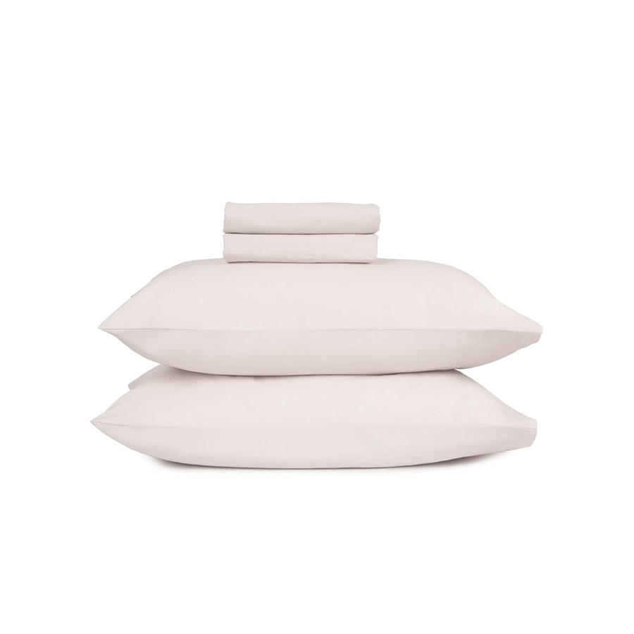 Μαξιλαροθήκες 2 τεμ Μονόχρωμες (50x70) Βαμβακερές Sunshine Cotton Feelings 108 Ecru