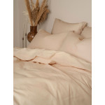 Σεντόνι Μεμονωμένο Υπέρδιπλο Μονόχρωμο (235x270) Βαμβακερό Sunshine Cotton Feelings 110 Beige