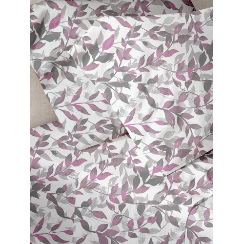 Παπλωματοθήκη Μονή (170x250) 50%βαμ-50%πολ Sunshine Menta Collection 050 Violet