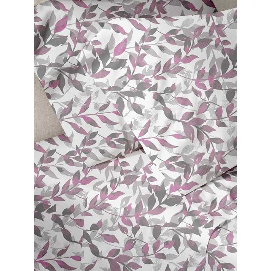 Παπλωματοθήκη Μονή (170x250) 50%βαμ-50%πολ Sunshine Menta Collection 050 Violet