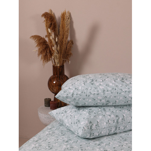 Σετ Σεντόνια Μονά (160x250) 50%βαμ-50%πολ Sunshine Menta Collection 320 Aqua