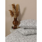 Μαξιλαροθήκες 2 τεμ (50x70) 50%βαμ-50%πολ Sunshine Menta Collection 320 Grey