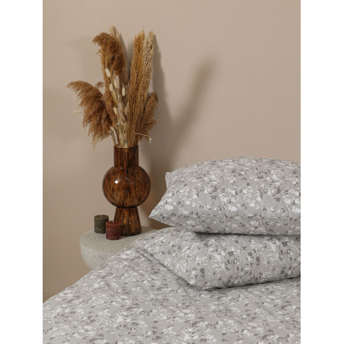 Σετ Σεντόνια Μονά (160x250) 50%βαμ-50%πολ Sunshine Menta Collection 320 Grey