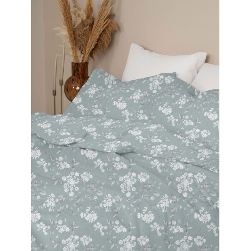 Σετ Σεντόνια Μονά (160x250) 50%βαμ-50%πολ Sunshine Menta Collection 360 Aqua