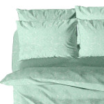 Μαξιλαροθήκες 2 τεμ (50x70) 50%βαμ-50%πολ Sunshine Menta Collection 440 Aqua