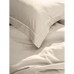 Σετ Σεντόνια King Size (280x300) Βαμβακοσατέν 300 Κλωστών Sunshine Omnia Beige