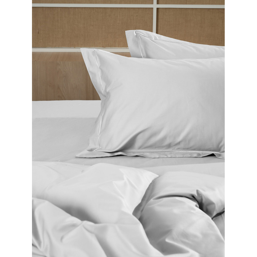 Σετ Σεντόνια King Size (280x300) Βαμβακοσατέν 300 Κλωστών Sunshine Omnia White