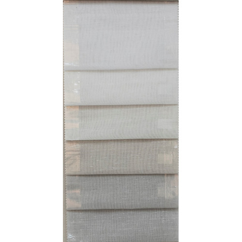 Έτοιμη Κουρτίνα Γάζα με Τρέσσα (145x260) Ημιδιάφανη Newhome Λ5300 Λευκό