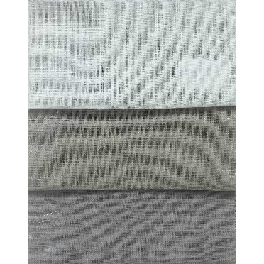 Έτοιμη Κουρτίνα Γάζα με Τρέσσα (145x260) Ημιδιάφανη Newhome ΛΚ5002 Μπεζ Σκούρο