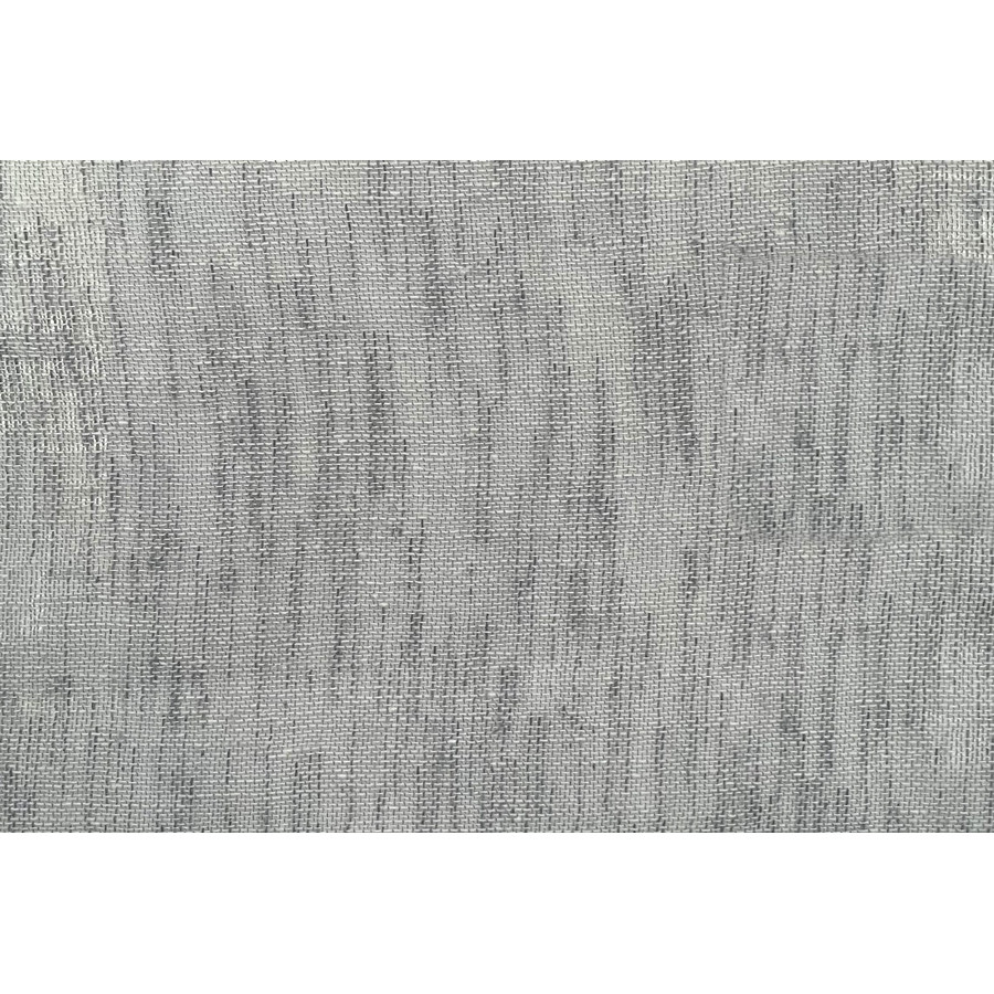 Έτοιμη Κουρτίνα Γάζα Ρουστίκ με Τρέσσα (200x260) Ημιδιάφανη Newhome ΛΚ6006 Μπλε μελανζέ