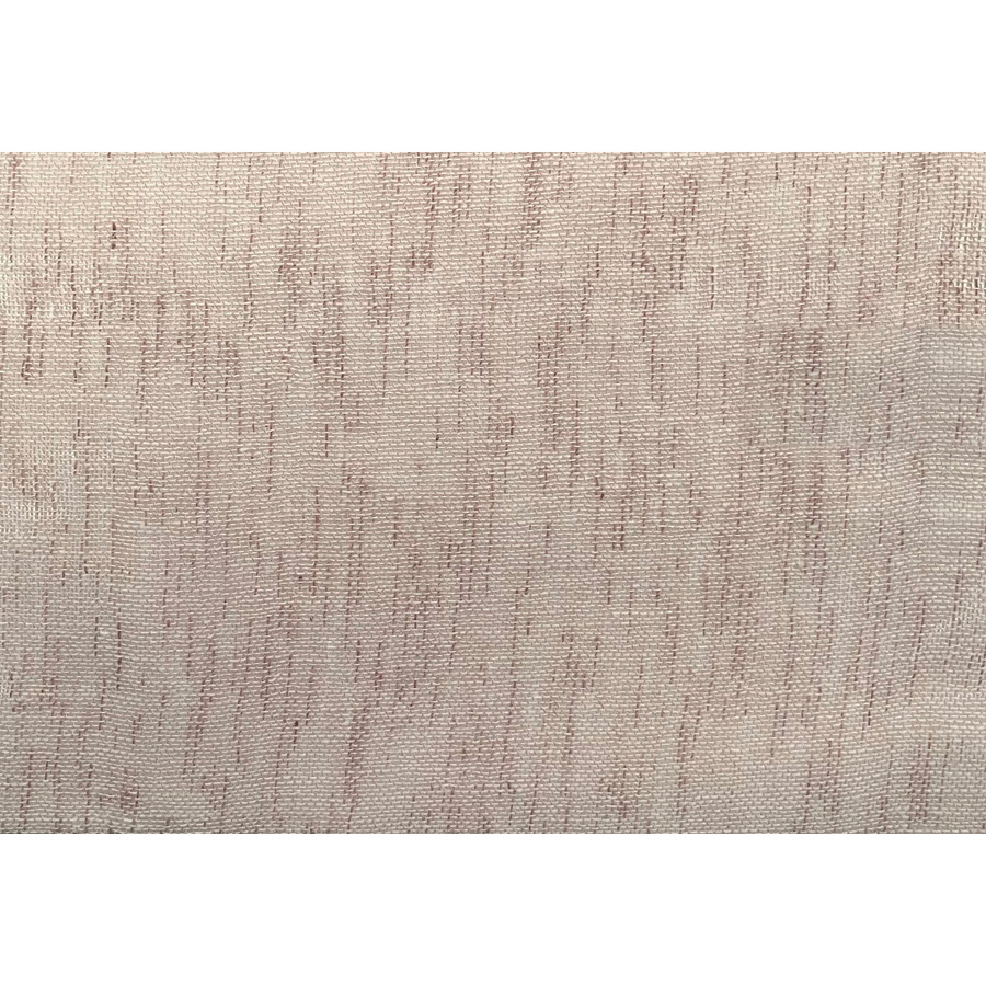 Έτοιμη Κουρτίνα Γάζα Ρουστίκ με Τρέσσα (145x260) Ημιδιάφανη Newhome ΛΚ6007 Ροζ