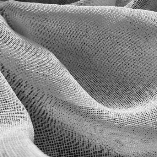 Έτοιμη Κουρτίνα Γάζα με Τρέσσα (145x260) Ημιδιάφανη Newhome ΛΚ7004 Γκρι