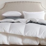 Πάπλωμα Λευκό Μονό (160x240) Βαμβακοσατέν 233 Κλωστών, Πολύ Ζεστό, Newhome Αίολος