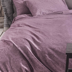 Σετ Παπλωματοθήκες με μαξιλαροθήκες Μονές και Υπέρδιπλες Βαμβακερές Rythmos Diva Charisma Purple
